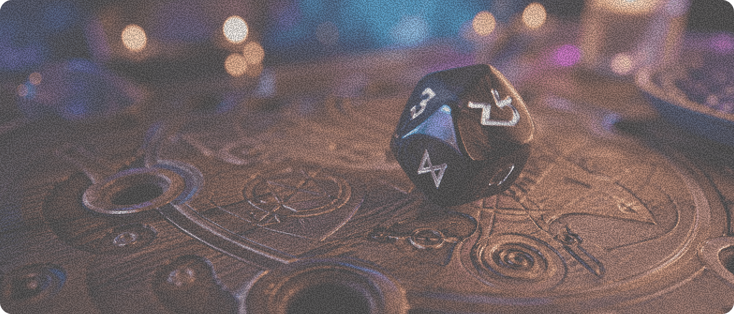 Игральный кубик на игровом поле трансформационной игры «Лила»